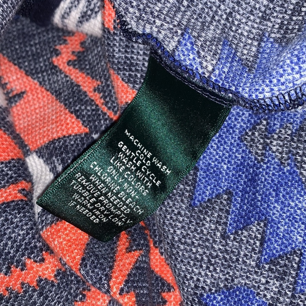 Ralph Lauren Active Full Zip Aztec Lightweight Ri… - image 5